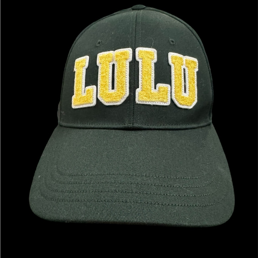 lululemon athletica  Dark Green Baseball Cap sz sm NEW WITH TAGS!